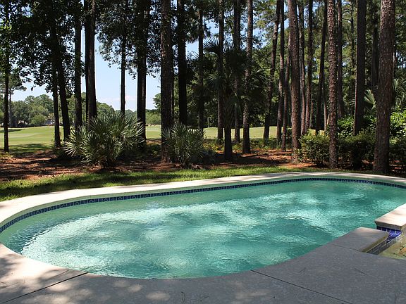 Pool with Golf View