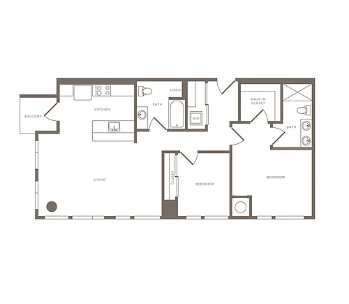 Floor plan B3