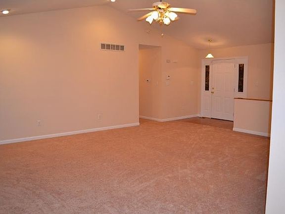 View of Front Door and Hallway to Bdrms