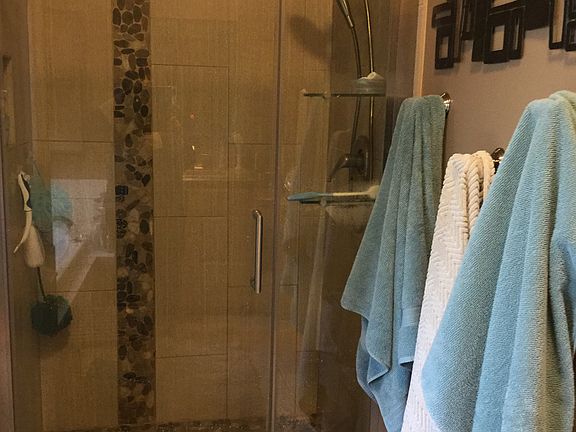 New master shower