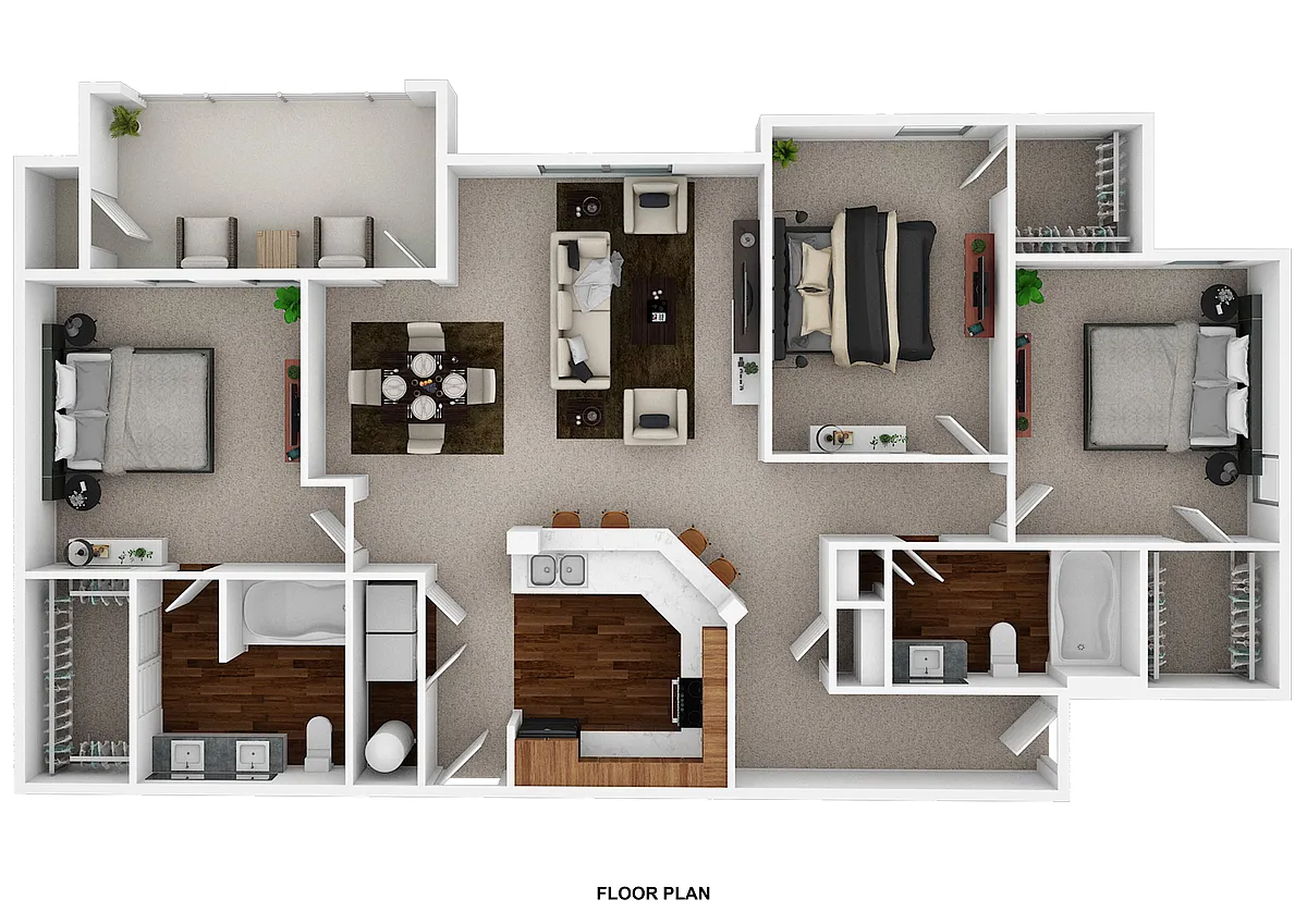 Floor plan C1- Essential Housing