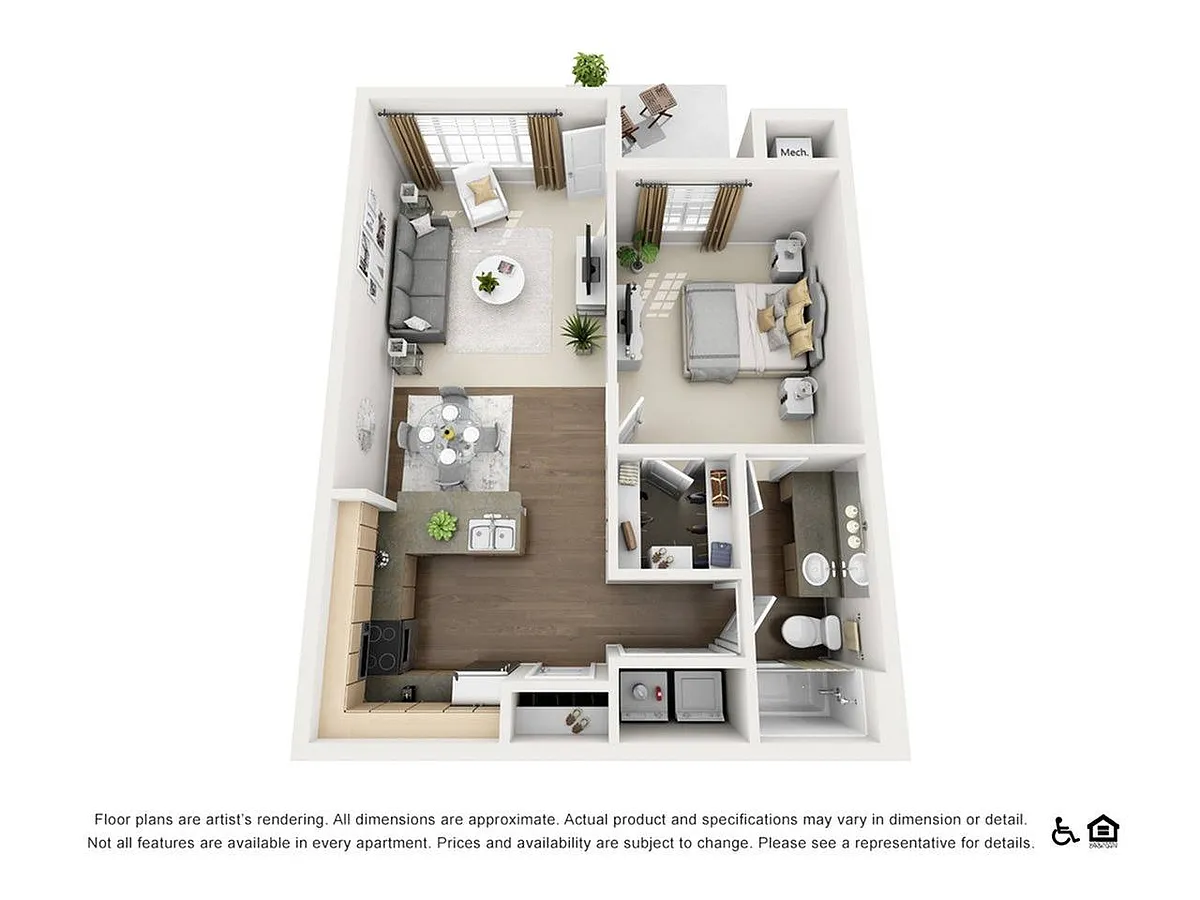Floor plan A1 Modern