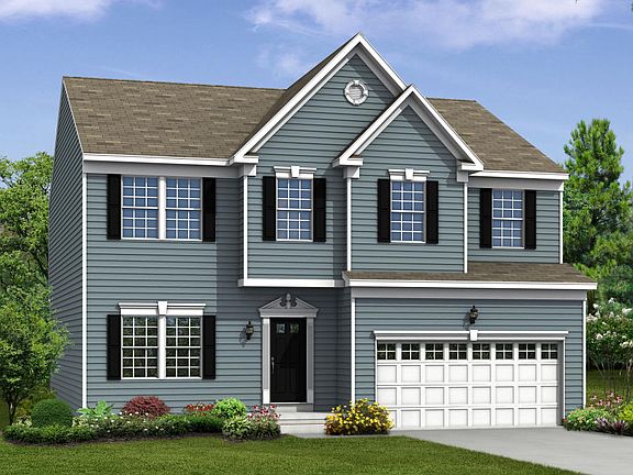 Elevation E Siding Facade with Opt Garage Door