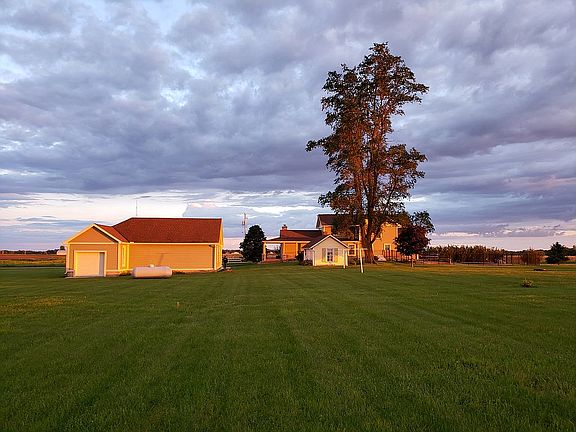 Back of the garage and she shed