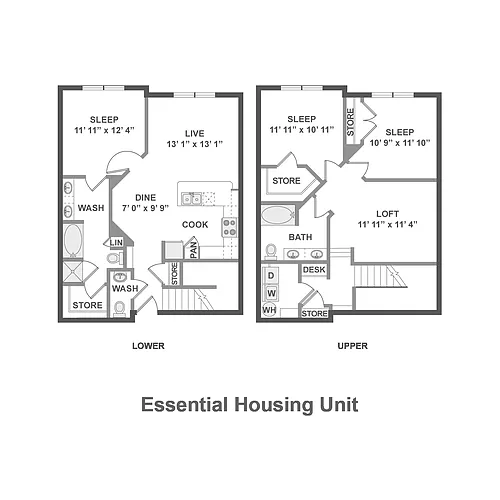 Floor plan C2.P8
