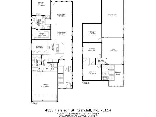 4133 Harrison St, Crandall, TX 75114