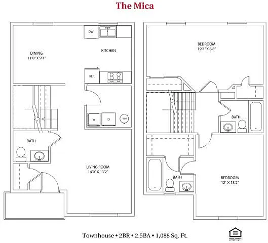 Floor plan The Mica