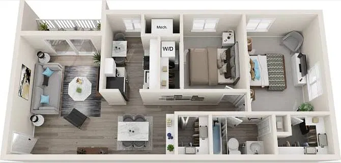 Floor plan The Garland