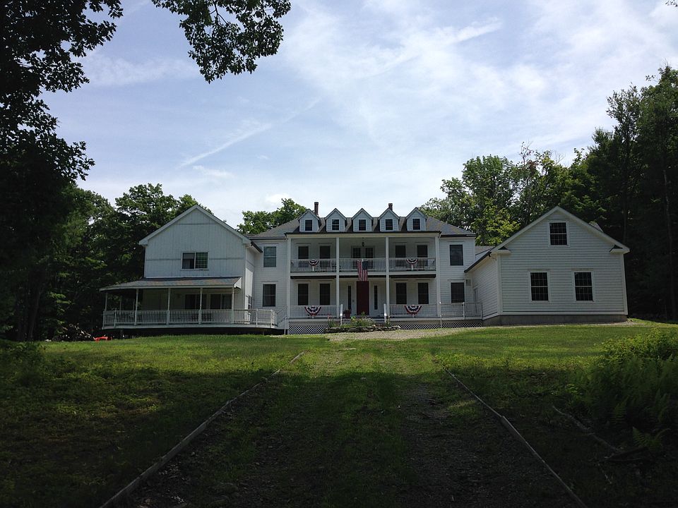 Front view from road