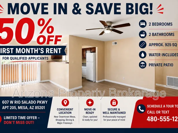 607 W Rio Salado Pkwy APT 205, Mesa, AZ 85201