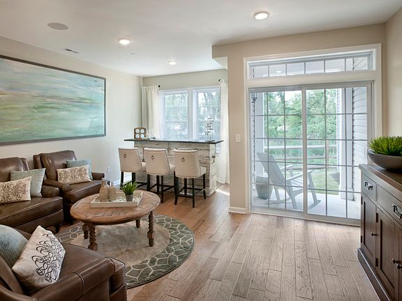 Finished lower level