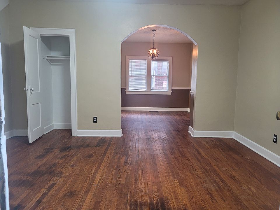 Living room looking into the dining room