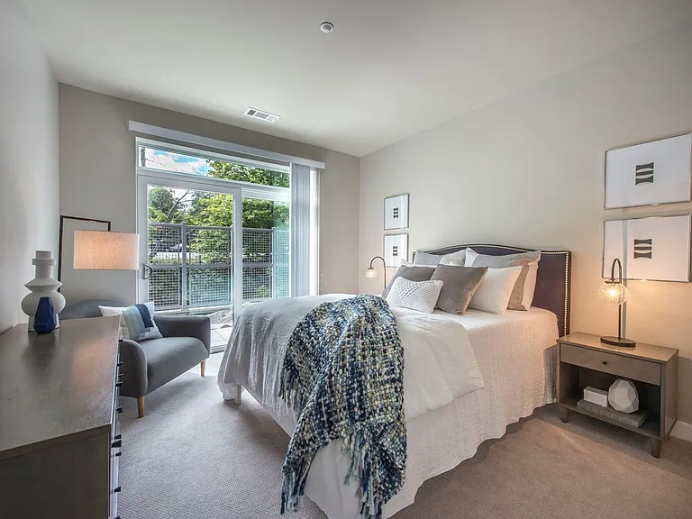 Carpeted Bedroom