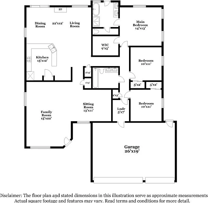 3 bed, 2.0 bath, 1785 sqft, $2,260 — Photo 2