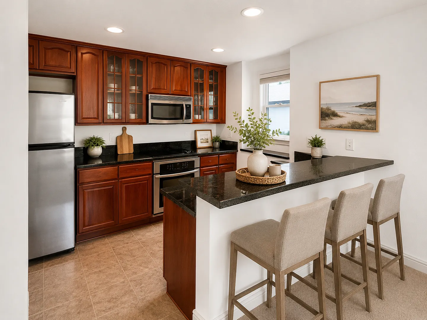 New paint & carpet! 2 bedroom, 2 bath top floor condo in La Jolla! — Photo 3