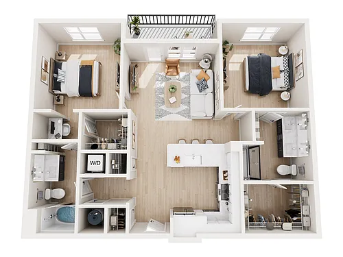 Floor plan B2