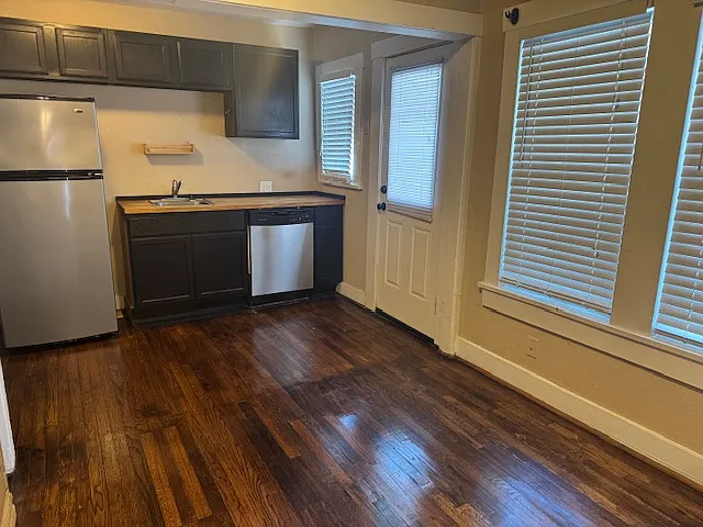 Plenty of room for a kitchen table!