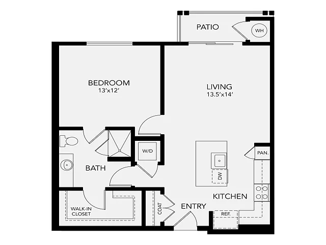 Floor plan A2a