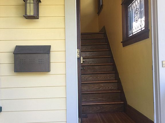 Front door, upstairs apartment.