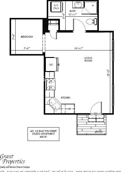 2nd image of 401 1/2 E 9th St