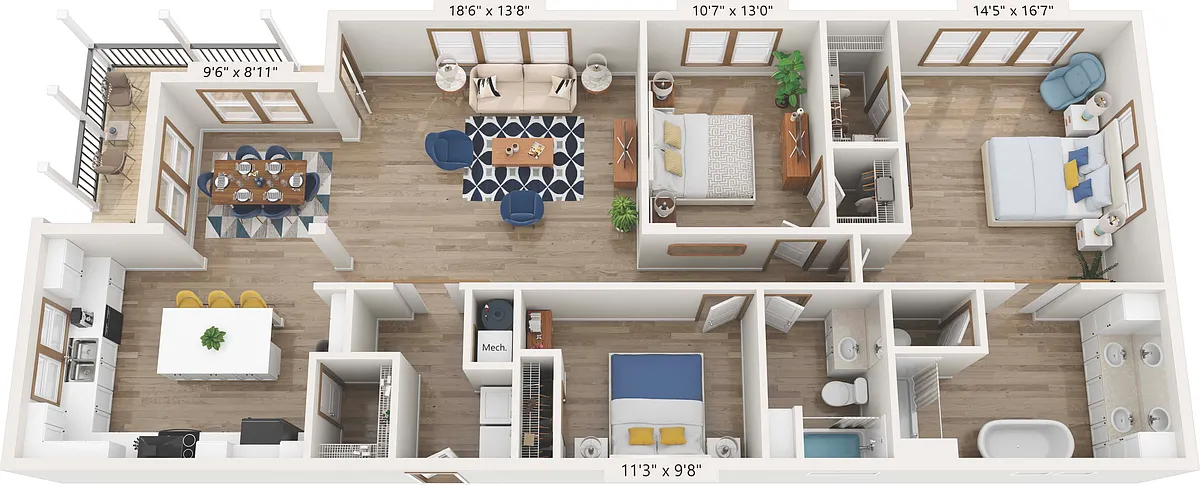Floor plan Charleston