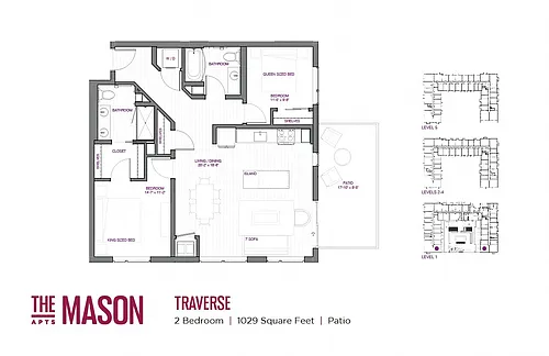 Floor plan Traverse