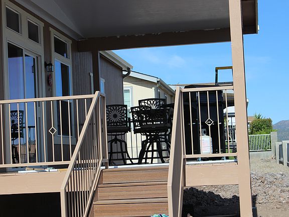 Outside furniture included  