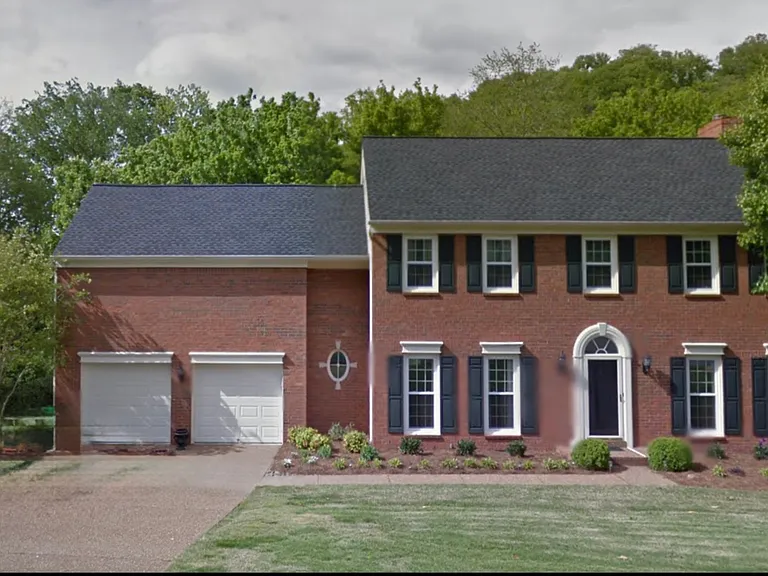 Front of house - taken in summer