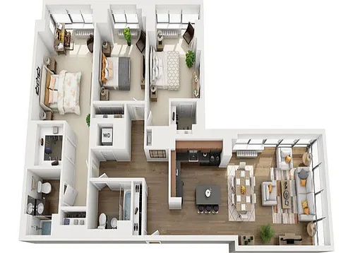 Floor plan Colette