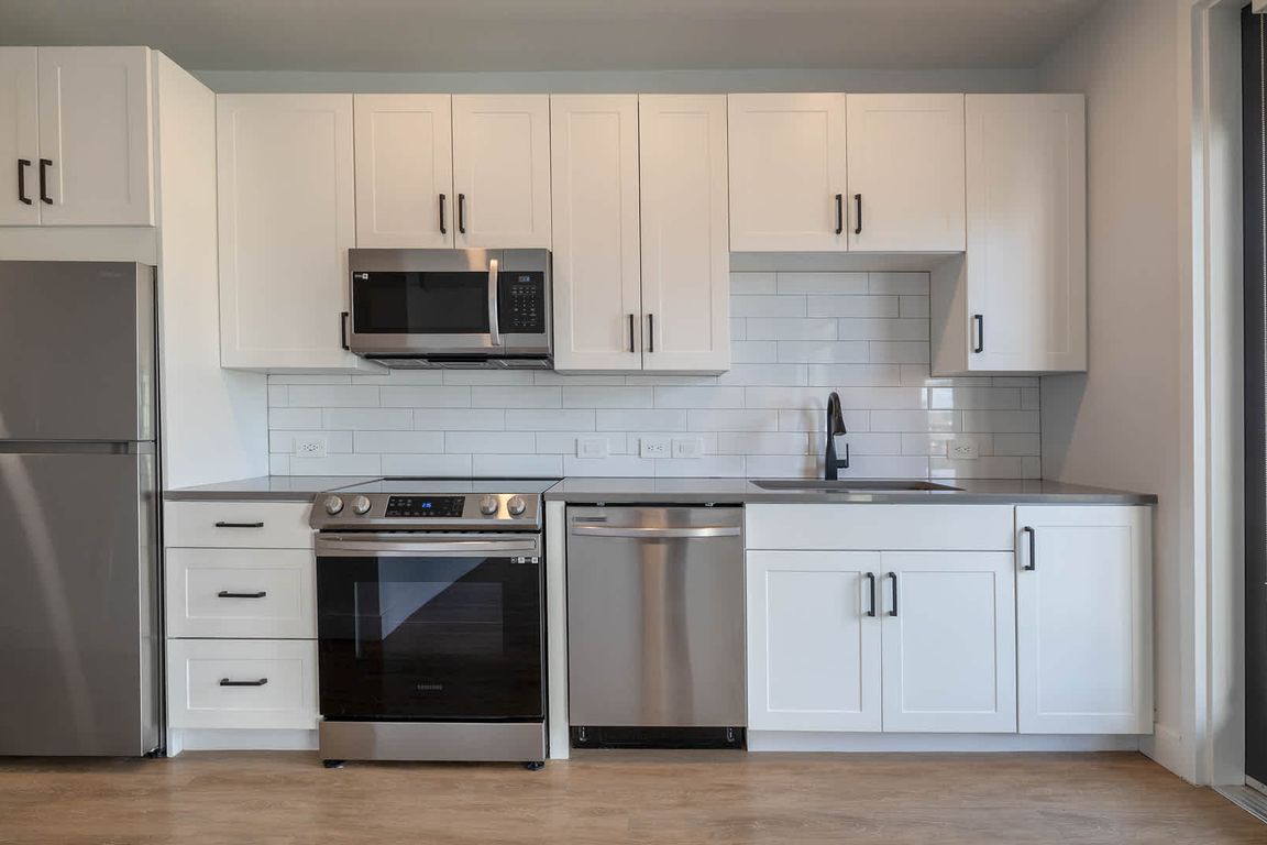 Kitchen with Stainless Steel Appliances