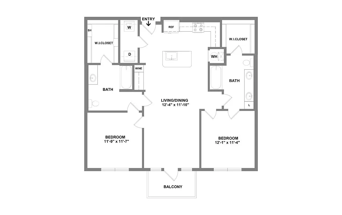 Floor plan B2