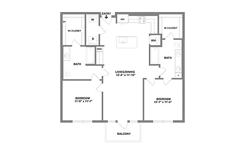 Floor plan B2