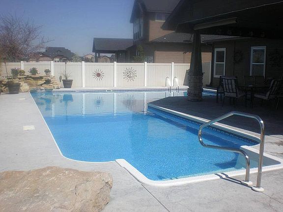 Heated salt water pool
