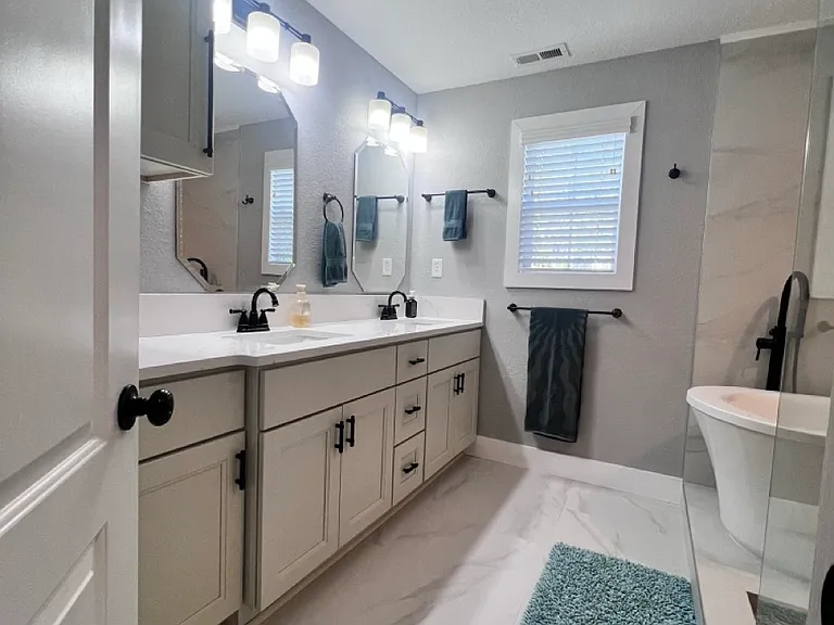 Primary bathroom, 2025 remodel