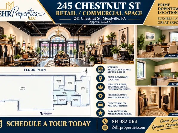 Eldred Building, 245 Chestnut St, Meadville, PA 16335