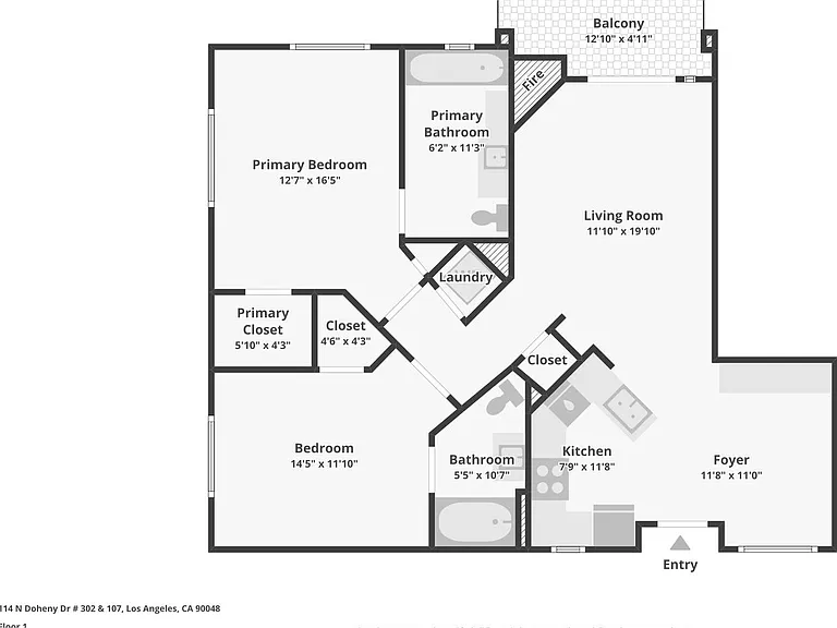 114 North Doheny Drive — Photo 43