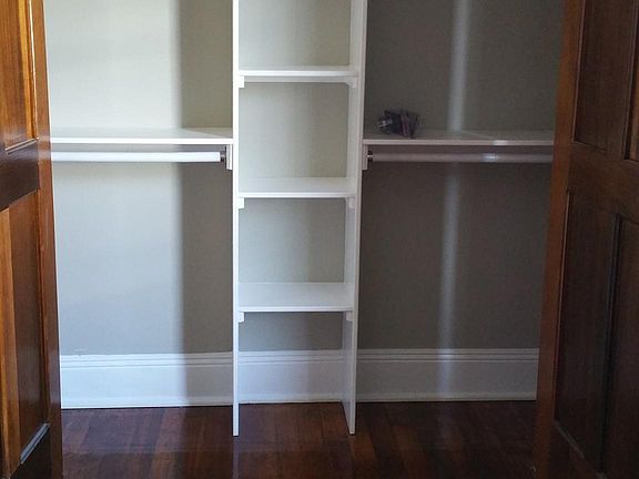 Closet with built ins.