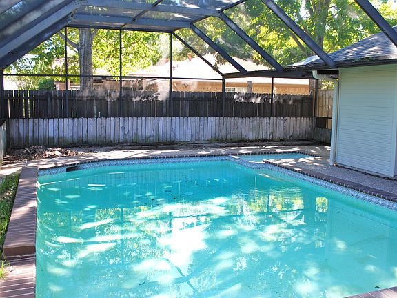 Screened in pool and spa!
