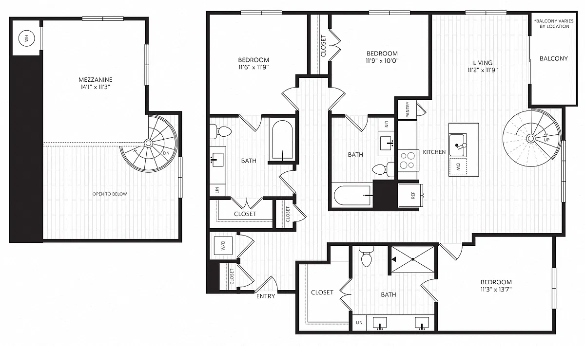 Floor plan C3 Loft