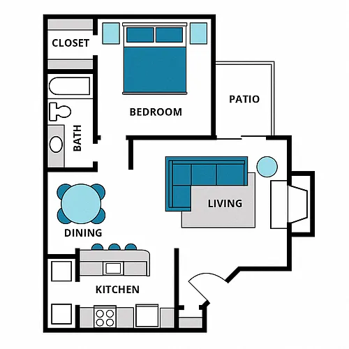 Floor plan A1