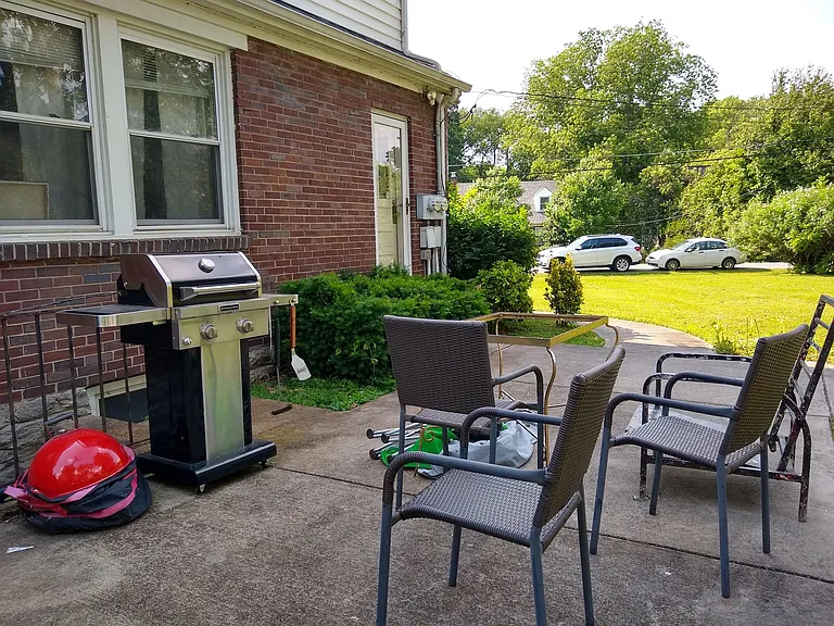 rear patio
