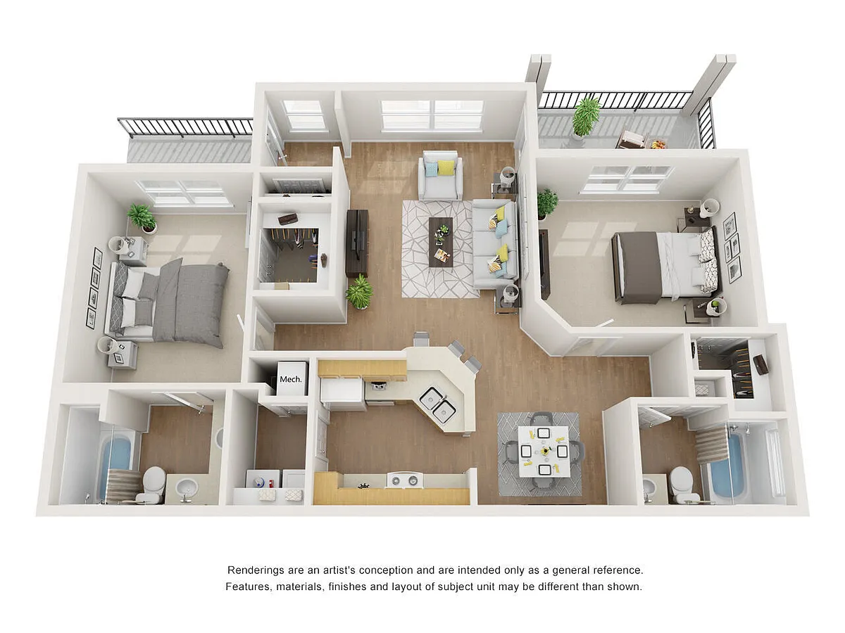Floor plan Charleston+