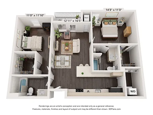 Floor plan B71