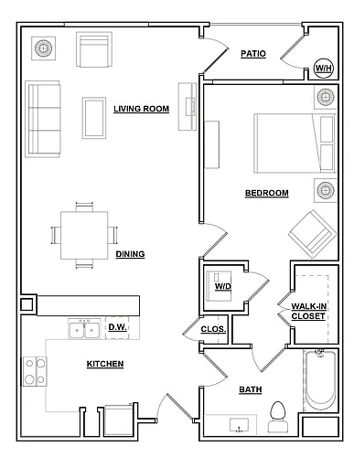 Floor plan 1B1