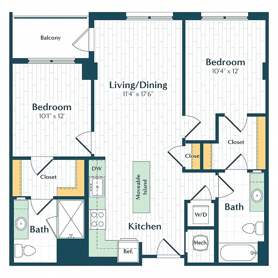 Floor plan C1-A