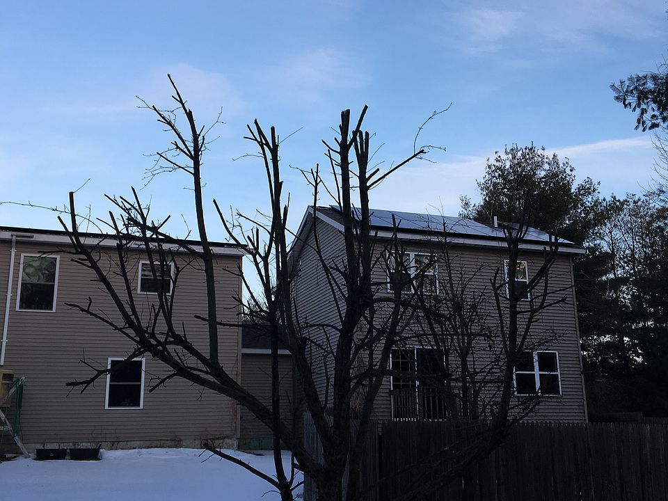 Rear showing partial solar p