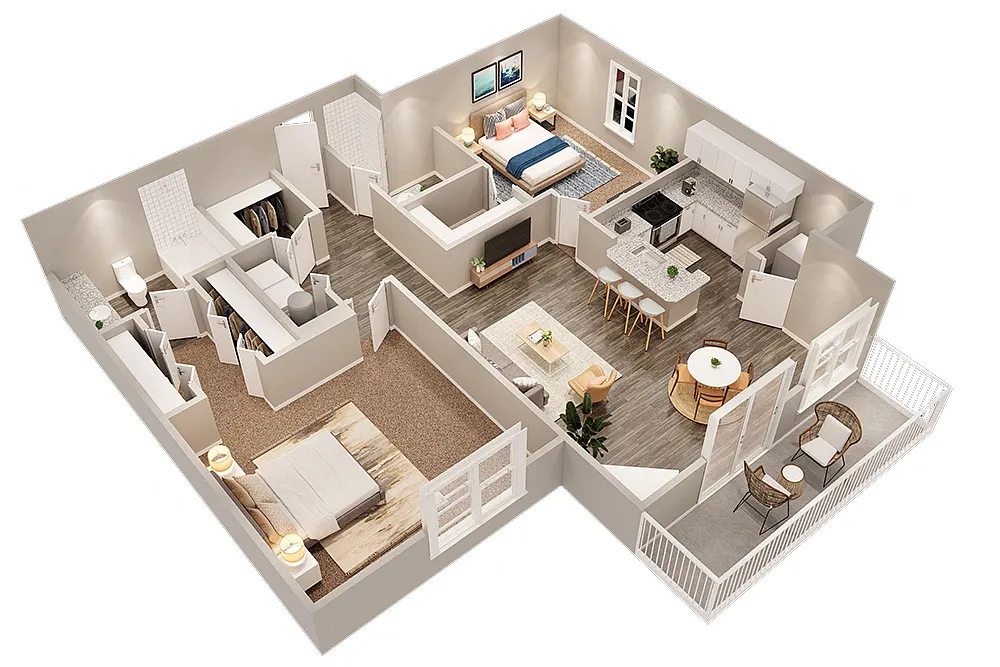 Floor plan The Raven III