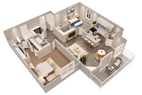 Floor plan The Raven III