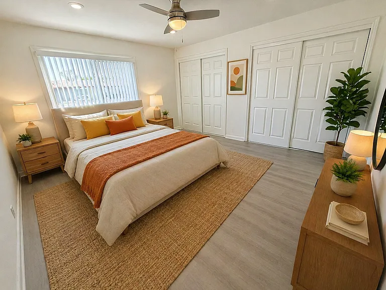 Beautiful Master Room (Staged)