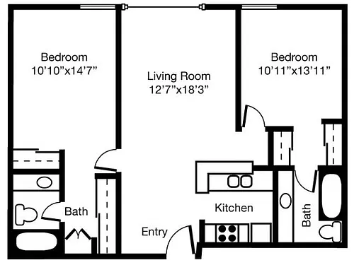Floor plan 972